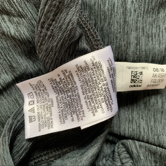 50% off ALL bundles! Girls adidas gray leggings - Picture 5 of 6